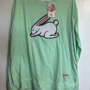 August Bleu bunny long sleeve shirt size 2XL